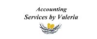 Accounting Services by Valeria logo