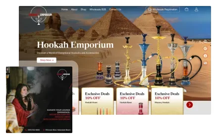 Hookah Emporium project