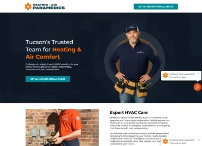 Heating & Air Paramedics project