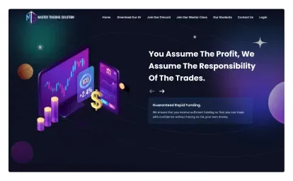 Master Trading Solutions project