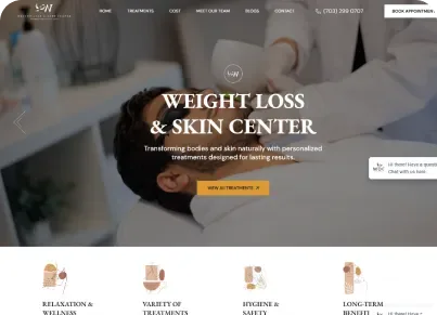 Weight Loss & Skin Center project