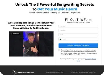 Songwritter Unleashed project