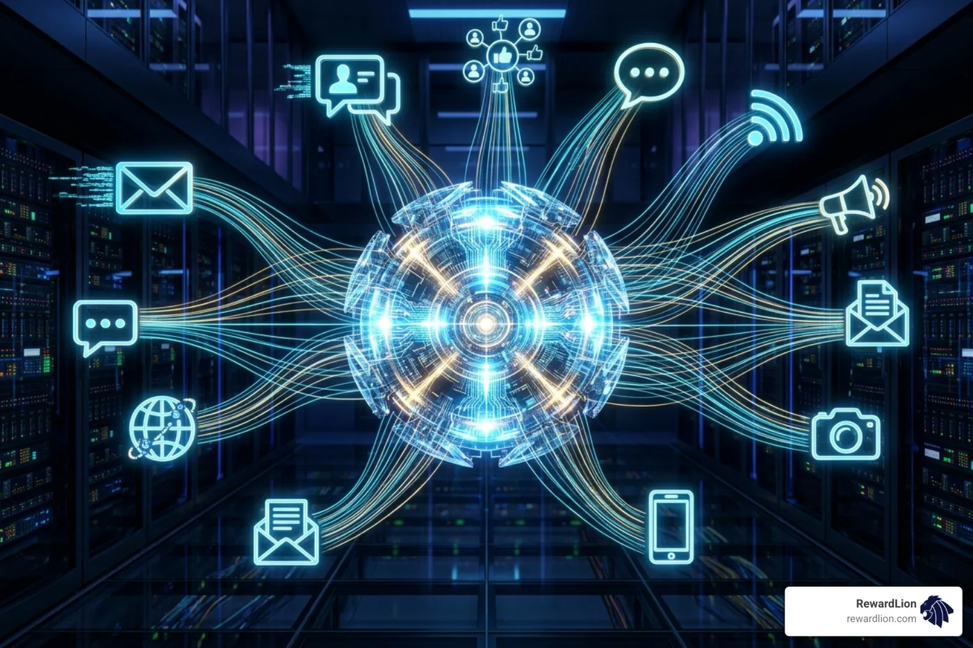 Multichannel network and autonomous agents - ai lead generator