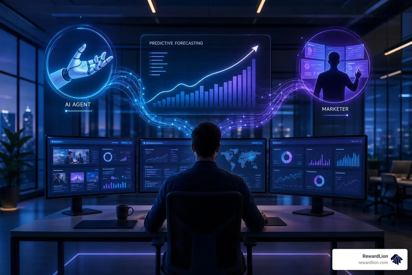 Future tech trends in AI marketing: autonomous agents, predictive forecasting, and positionless marketing