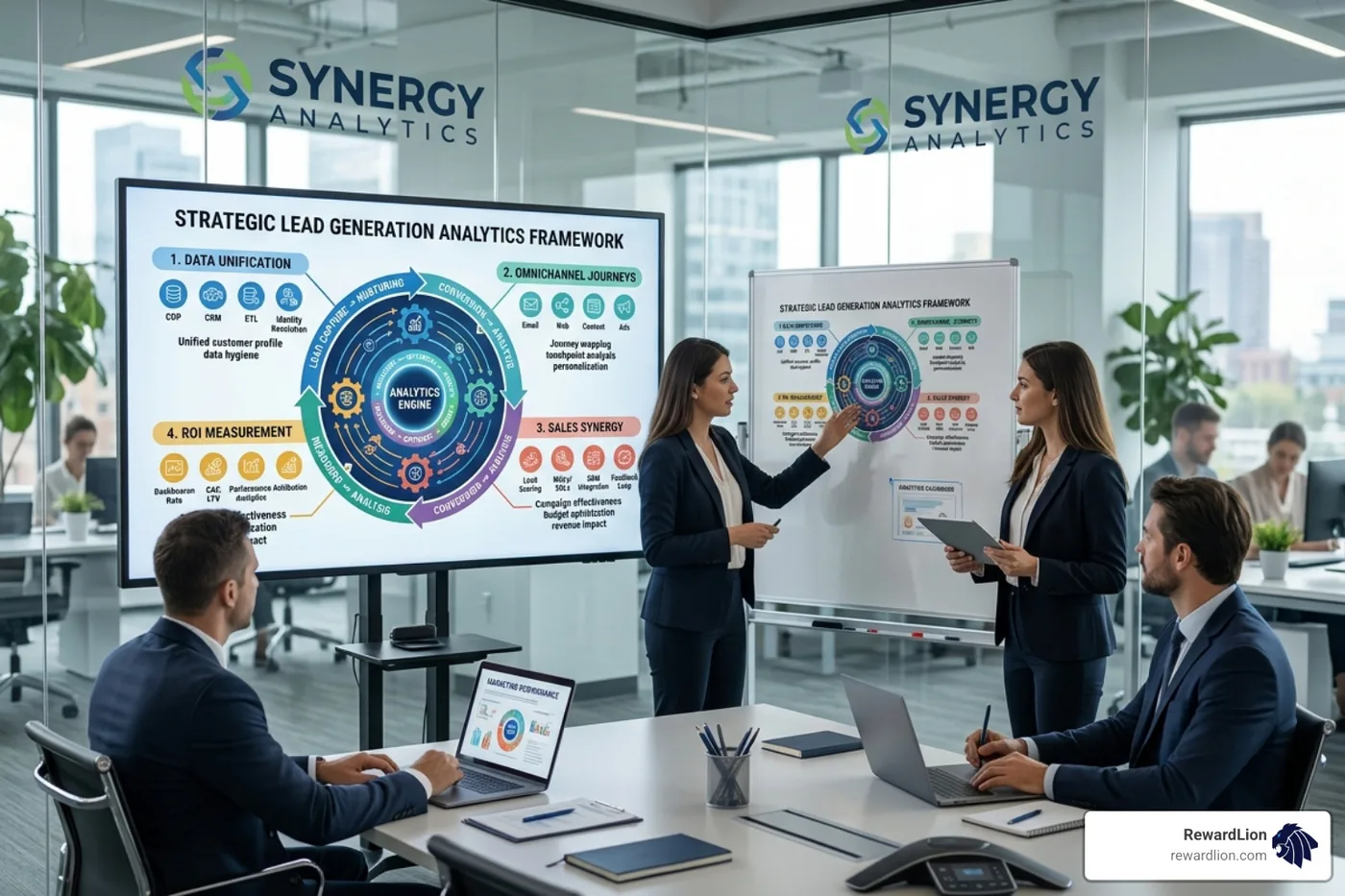 strategic marketing framework for lead generation analytics - lead generation analytics