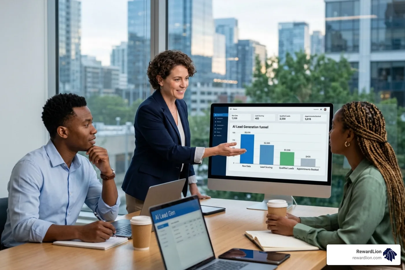 Global connectivity and AI-driven prospecting - ai lead generator
